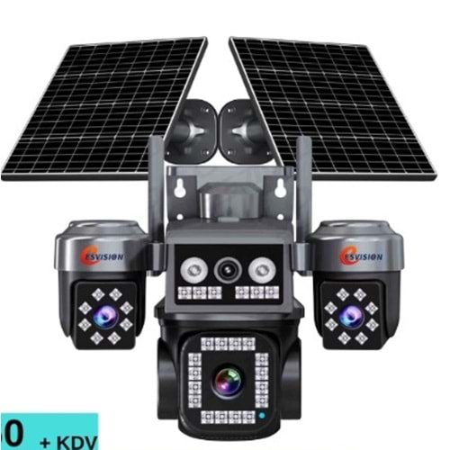 ES-5704 4G SOLAR CAMERA AOV 4 LENS ESVISION